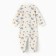 Combineson children's closed legs, white color/stars, height 80 cm