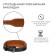Belt for heavy athletics 100 cm, artificial leather, black color
