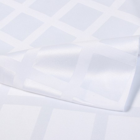 The tablecloth "Ethel" Geometry oval 150*220 +/- 3cm, central, pl. 192 g/m2, hl with VGMO-8
