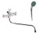 Accoona A87180 bathtub, two -wound, chrome