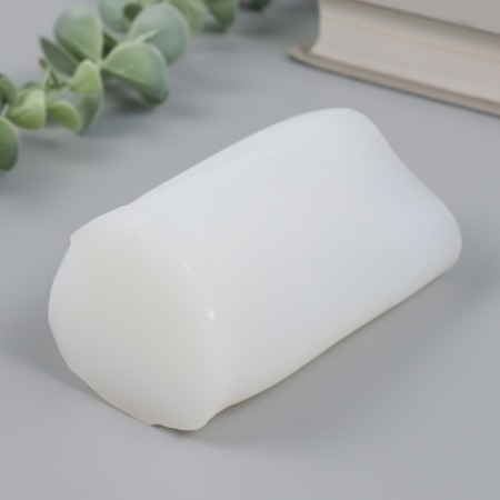 Mold silicone for a candle "Heart. Column" 6x5.7x10 cm-2