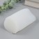 Mold silicone for a candle "Heart. Column" 6x5.7x10 cm
