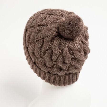 Female hat, coffee color, size 56-58-1