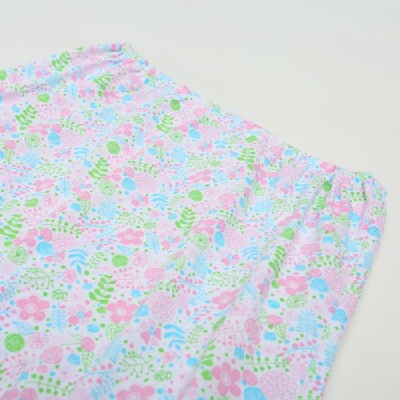 Cowards female pantalones color white/flowers, size 58-2
