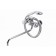 Fauzt FZS-435-39 bath mixer, two-wound, long spout, shower set, chrome