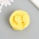 Kapron for flowers single -color "lemon" 50 cm