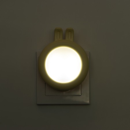 Nightlight "ears" 1W LED light sensor 7x8.5x10cm-6