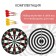 Darts onlytop, d = 41 cm, 6 darts