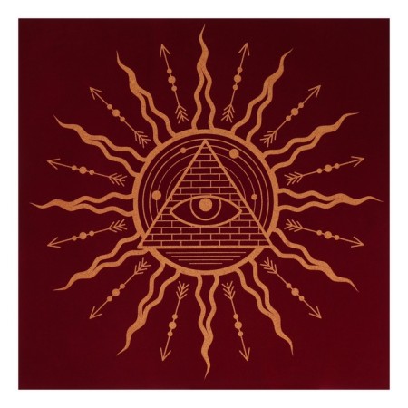 Ground for fortune -telling velvet "All -Seeing Eye", 50x50 cm, 16+-1