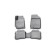 3D mats in Kia Rio Salon, 2011-2014, 2014-2016, 4 pcs. (polyurethane)