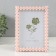 Photo frame plastic 13x18 cm "Pearls" straight angles 20.5x15x1.5 cm