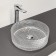 Haller shell COMFORTY CF21003, glass, round, transparent glass, 36 cm