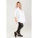 Female blouse, size 58, white color