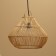 Ceiling Lamp from Rotan "Network", 1 × 120 W, E27, 40 × 40 × 35 cm