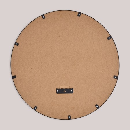 Wall mirror "black ruby", in a round building, d = 50.5 cm-1