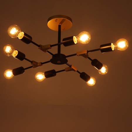 Causteen 2427 // E27 40W Black-Bronze 61x61x25.5 cm Bayerlux-2