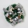 New Year's Wreath D-24 cm "Blocking Festival" Bows balls
