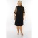 Female dress, size 52, black color