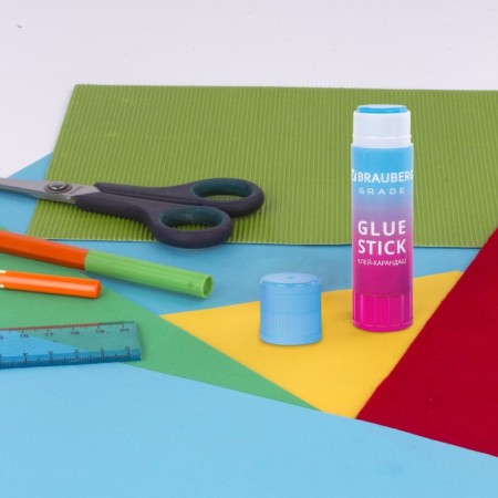 PVP 21 g glue Brauberg Grade, in a gradient case, assorted 271247-9