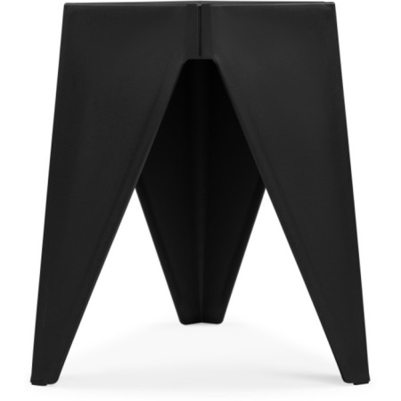 Stool Korner plastic, black 36x42x46 cm-3