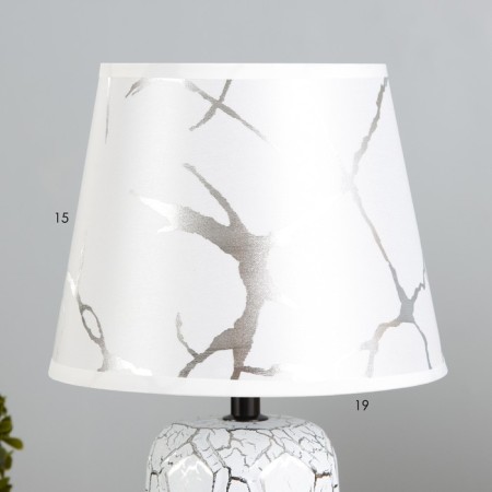 E14 40w 40w-silver 20x20x33 cm Risalux desktop lamp "Ande"-2