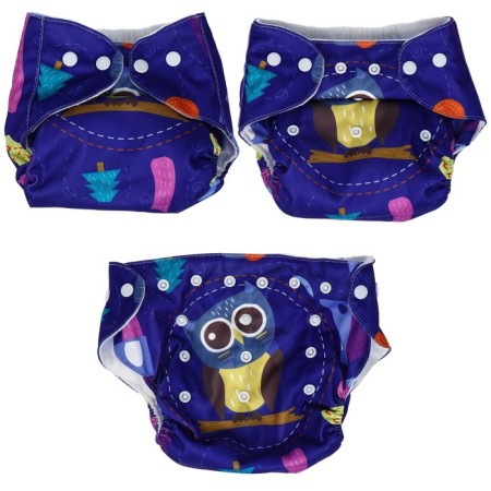 Reusable diaper "owl"-2