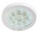 Lamp with the sound sensor "Lyra" LED 12W white 29x29x4.5 cm