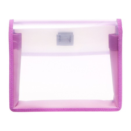 A5 notebook folder (230 x 190 x 50 mm), with Velcro valve, plastic/textiles, calligrata, "Kotik Korea"-2