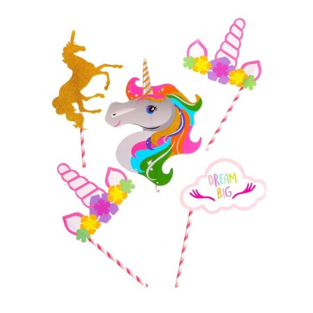 Carnival set for the photo shoot "Unicorn", 12 items-1