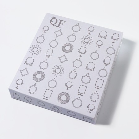 The mirror of the desktop “circle”, bilateral, with an increase, D mirror surface 10.5 cm, the color is transparent-3