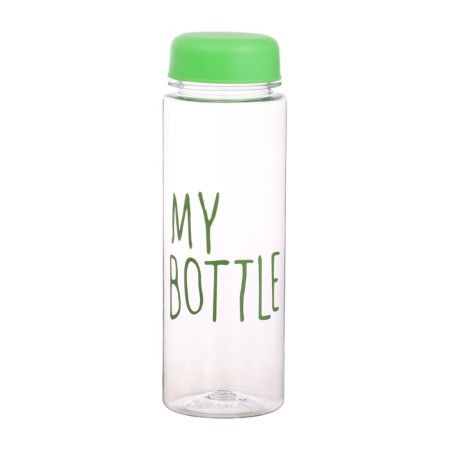 Water bottle, 500 ml, My Bottle, 19.5 x 6 cm, Czech included, Salad-2