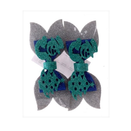 Carnival clamp "Snowman" set 2 pcs., Mix-2