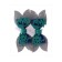 Carnival clamp "Snowman" set 2 pcs., Mix