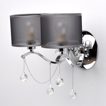 Bra “Federica”, 2x40W E14, metal 30x25x29 cm-2