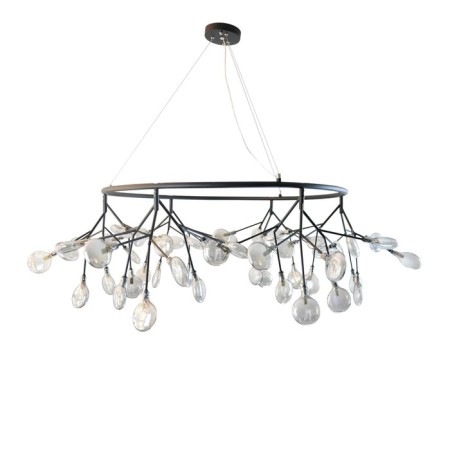 Vetta chandelier, size 115x160 cm, 54x2W, G4