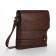Male bag, brown color