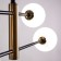 Freya FR5376CL-04B SPHIRITY, 980x130x580 mm ceiling lamp, G9, 4x30W, black color