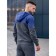 Sports costume men's ise, size 52, blue color, gray color
