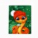 New Year's Gift Laminated Gift "Happy New Year", snake, MS 18 x 23 x 8 cm, New Year