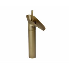 Bronze de Luxe 10101 shell mixer, cascading, single -rose, brass, bronze