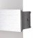 Bra Line LED 12W 6000k silver 11x21 cm