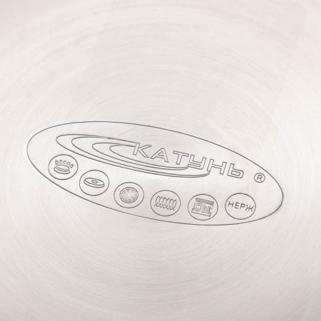 Poster "General catering", 3 l, d = 18 cm, h = 12 cm, metal cover, induction, with a heat distribution layer-5