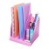 Papers stand, plastic Erichkrause Regatta, Pastel Bloom, purple