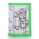 Velcro purse for coloring "Pixel World"
