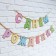 Garland on the tape "Happy Birthday", length 250 cm
