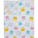 Diaper white bunny 102x120cm, culinary 130g/m, 100% cotton