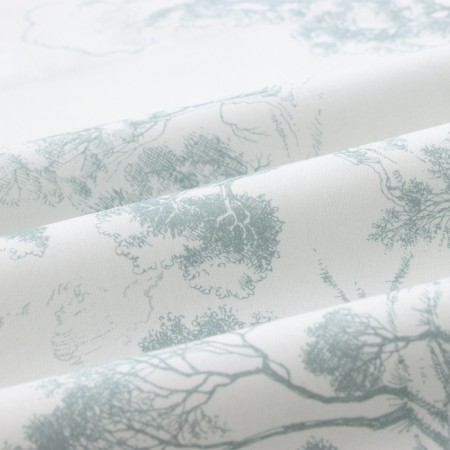 Set of pillowcase SL Home Forest 70*70+3 cm - 2 pcs, satin, 140 g/m2, 100% cotton-6