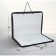Folder for drawings and drawings A3, 460 x 320 x 25 mm, handles, plastic, lightning around, "office"