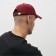 Baseball cap with MINAKU inscriptions color red, size 54-56