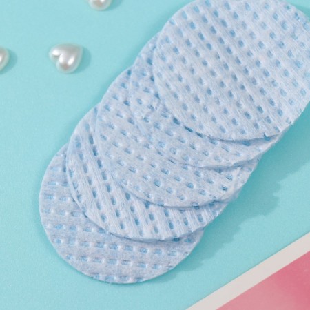 Blue cotton pads 120 pcs in the p/e package-2